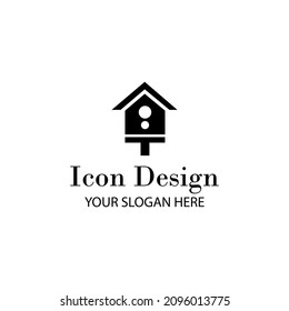 Home-Icon-Design. Kreatives Symboldesign