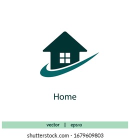 Home icon design element vector eps 10