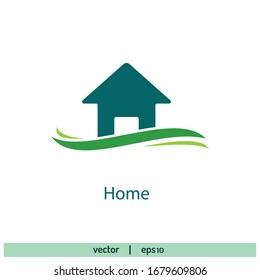 Home icon design element vector eps 10