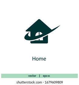 Home icon design element vector eps 10