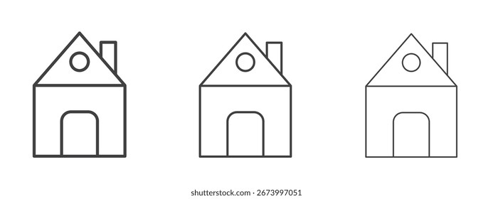 Diseño casero del icono, conveniente para el Web, las infografías, la interfaz y los App.