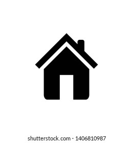 home icon icon design template. Trendy style, vector eps 10