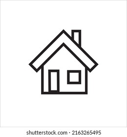 Home icon design template vector