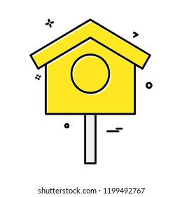 Home icon design vector