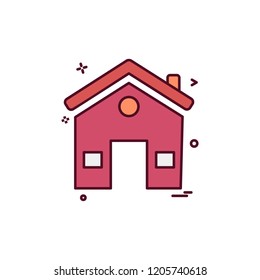 Home icon design vector 