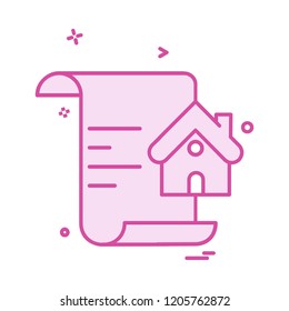 Home icon design vector 