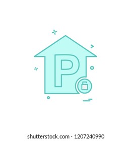 Home icon design vector