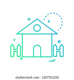 Home icon design vector