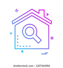 Home icon design vector 