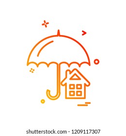 Home icon design vector