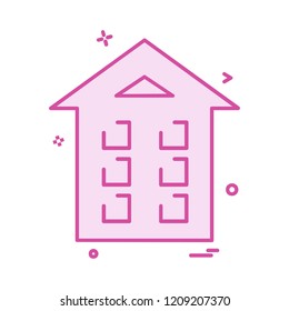 Home icon design vector 