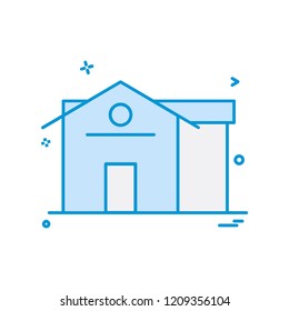 Home icon design vector