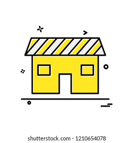 Home icon design vector