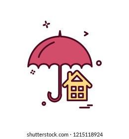 Home icon design vector