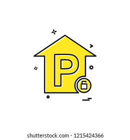 Home icon design vector