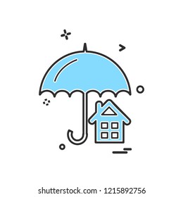 Home icon design vector