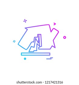 Home icon design vector