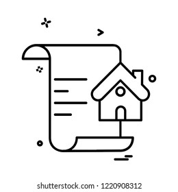 Home icon design vector 