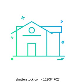 Home icon design vector