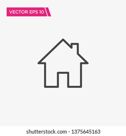 Home Icon Design, Vector EPS10