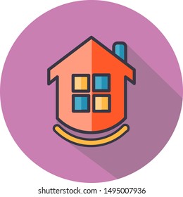 Home Icon Design Vector Graphics Stock Vector (Royalty Free) 1495007936 ...