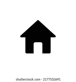 Ilustración vectorial de diseño de icono en casa