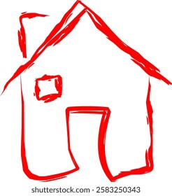 home icon in Doodle style