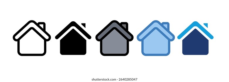 Home Icon Element For Design