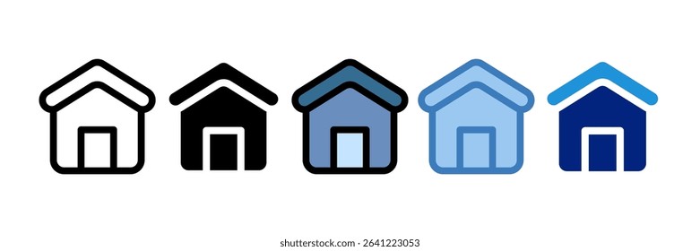 Home Icon Element For Design