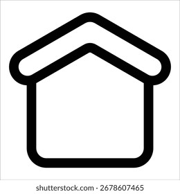 Elemento del icono casero para el diseño