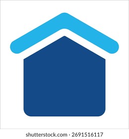 Elemento del icono casero para el diseño