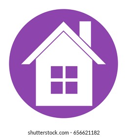 home icon flat color