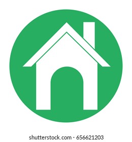home icon flat color