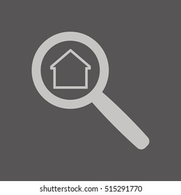 Home  icon. Flat design.