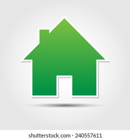 Home icon great for any use. Vector EPS10.