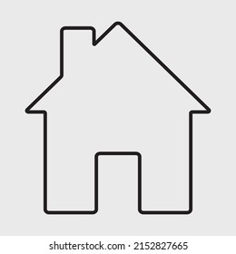 Home Icon Homepage Symbol Vector Stock Vector (Royalty Free) 2152827665 ...