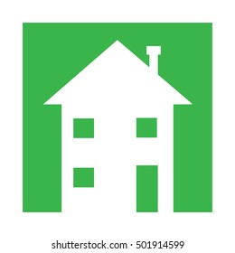 Home icon. House icon.