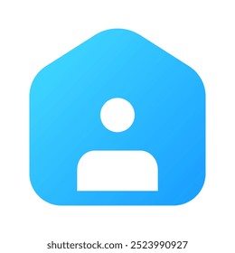 Home icon. home, house, buildings, real estate, home page, property. Vector icon illustration