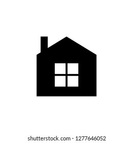 Home Icon. House, Residence Symbol - Vector. 