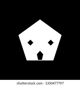 Home icon - House sign vector - Flat
