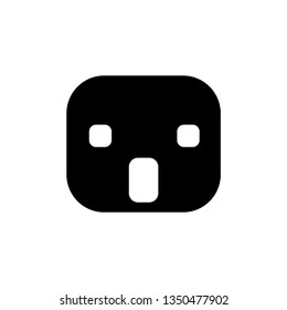 Home icon - House sign vector - Flat