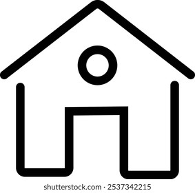 home icon. House symbol. elements of real estate objects and houses, Family, Real Estate Agent, Investment, Residential Building, City, Apartment. black icons isolated on transparent background.