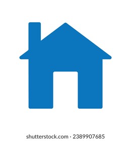 Home icon. House symbol illustration vector. stay home . flat pictogram home icon.