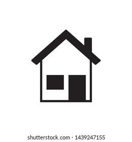 Home Icon. House Symbol - Vector 