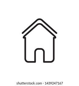 Home Icon. House Symbol - Vector 