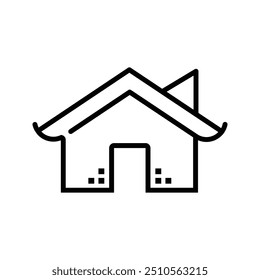 Home Icon. House symbol. House icon Vector illustration.