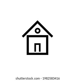 Home icon. House icon. Using the concept of comfort. Can be used for advertising purposes. Can be used for apps. Vector EPS 10.