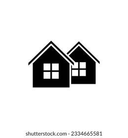 Home icon house icon vector 