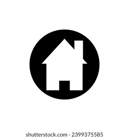Home-Symbol. Vektorsymbol im Haus