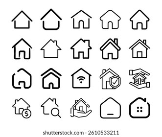 Home Icon, House Icon Vector